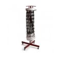 Tandem Sport Tandem Sport TSREDSINGLE Single Net Storage Rack; Red TSREDSINGLE